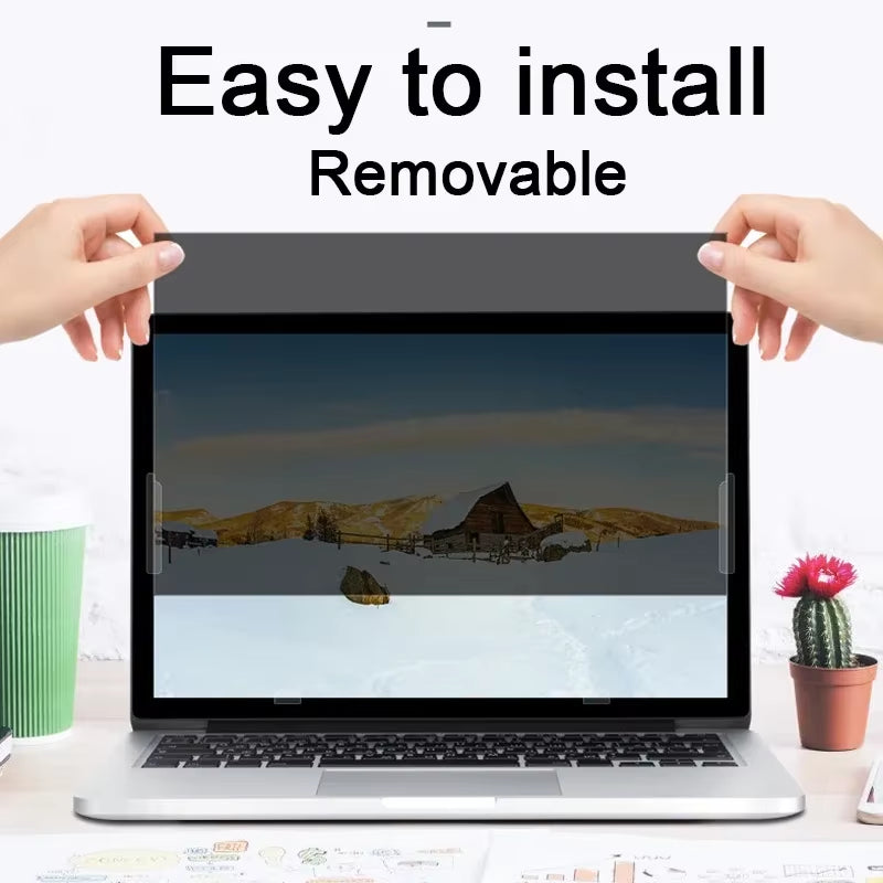 Privacy Screen Protector for Laptop 14 15.6 13 17 18.5 Inch Notebook PC Computer Anti-Spy Filter Waterproof Matte Film Anti-Peep