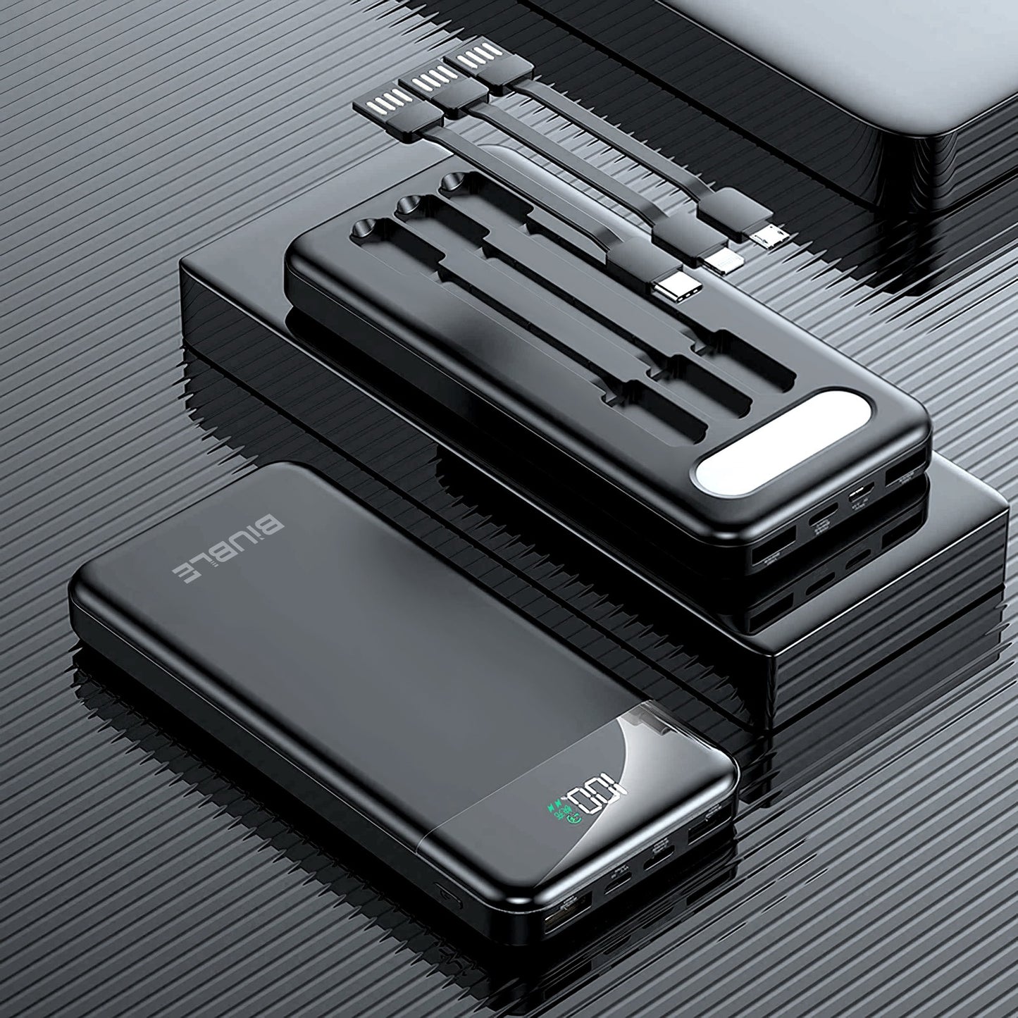 Power Bank 9000000Mah Fast Charger Pack USB External Battery for Mobile Phone